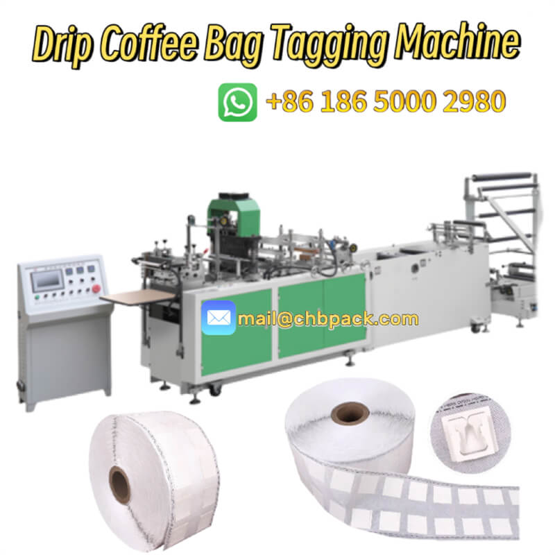 Drip Coffee Bag Tagging Machines