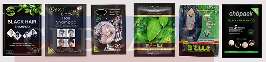 Hair Dye Shampoo Packing Pouch