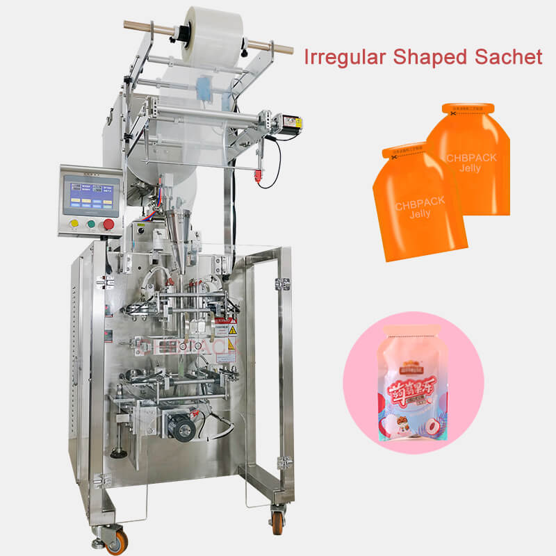 Irregular Shaped Sachet Jelly Packing Machine