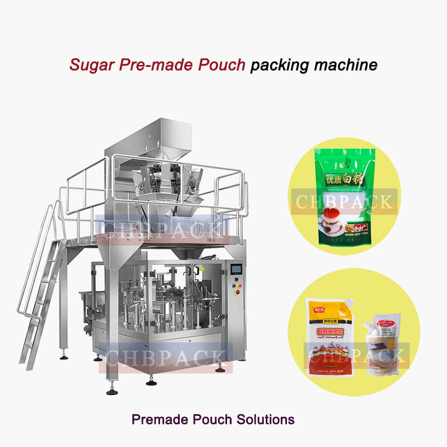 Sugar Pre-made Pouch packing machine