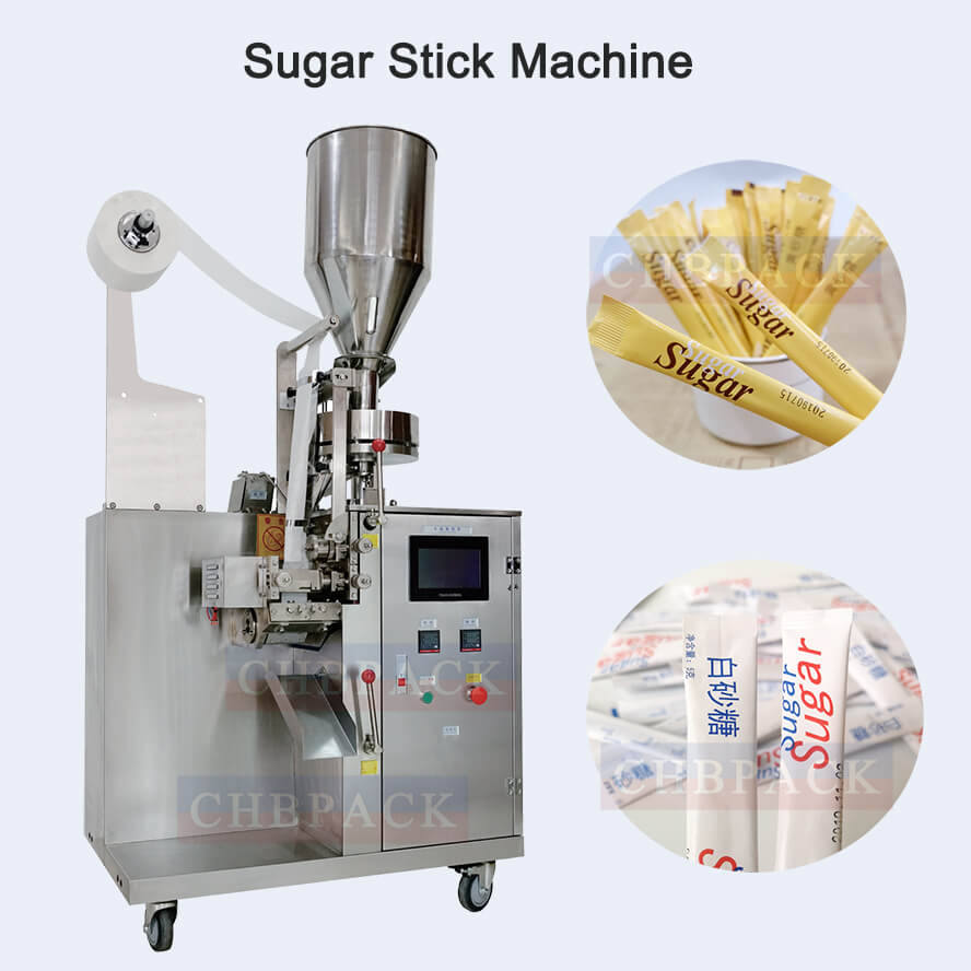 Sugar Packaging Machine Global Vertical Sugar Stick pouch sachet paper 