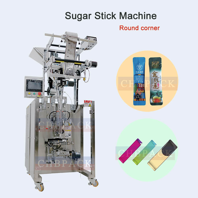 Sugar Stick Packing Machie Round Corner