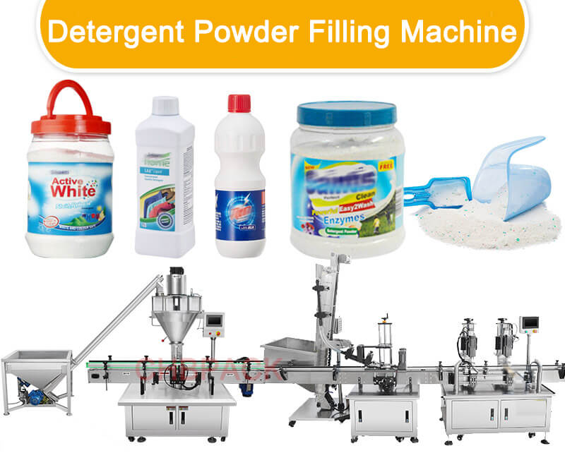 detergent powder filling machine