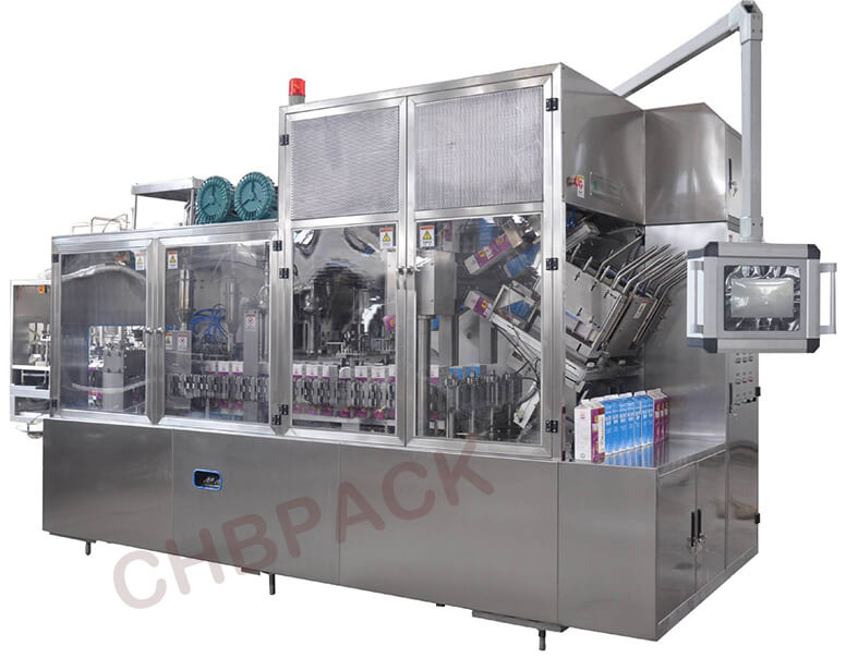 gable top milk liquid filling machine