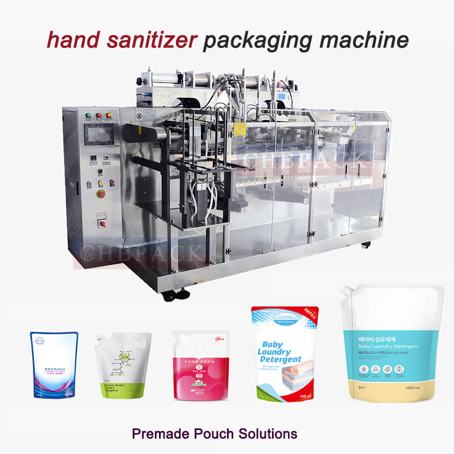 hand sanitizer Premade pouch packaging machine