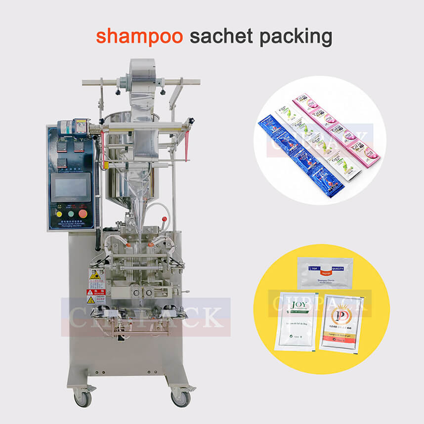 shampoo sachet packing machine