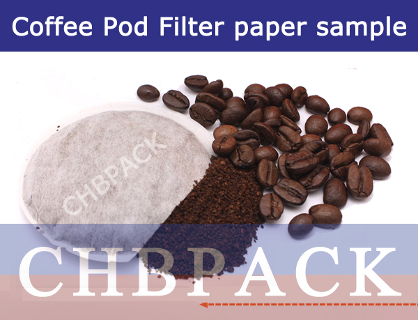 Round Coffee/Tea pod packaging sample